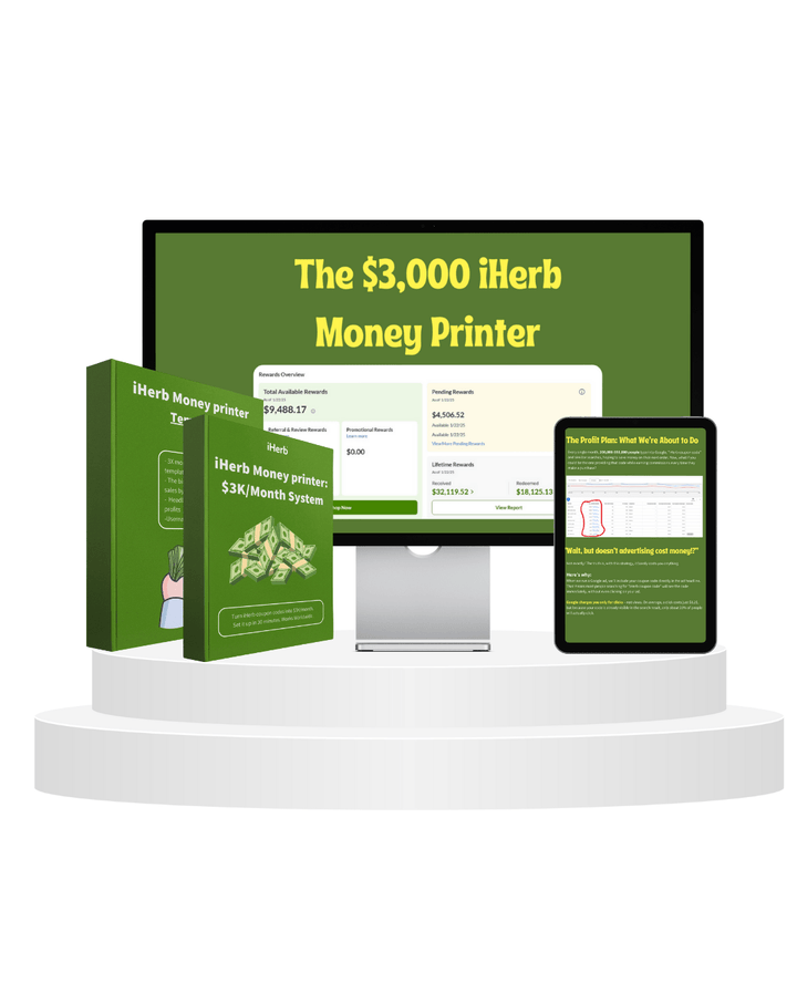 iHerb Money printer: $3K/Month System